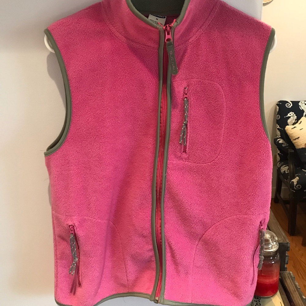Old Navy pink vest
